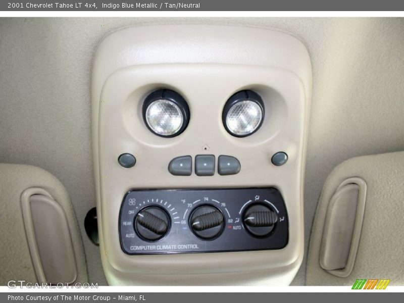 Indigo Blue Metallic / Tan/Neutral 2001 Chevrolet Tahoe LT 4x4