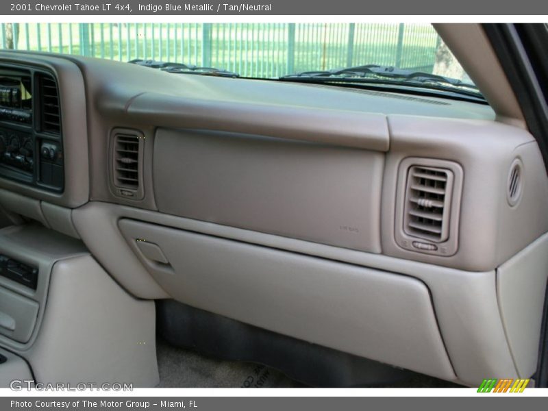 Indigo Blue Metallic / Tan/Neutral 2001 Chevrolet Tahoe LT 4x4