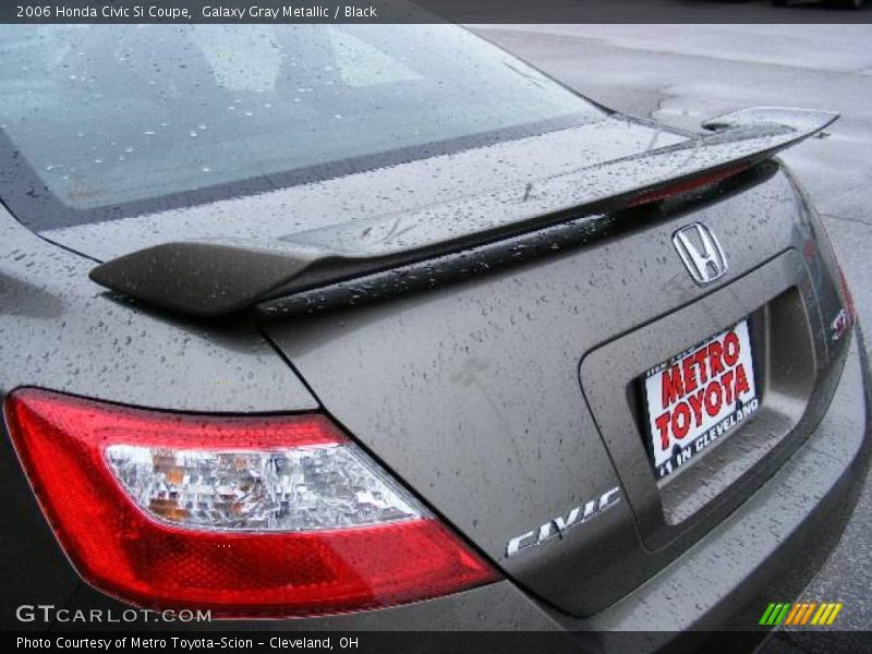 Galaxy Gray Metallic / Black 2006 Honda Civic Si Coupe