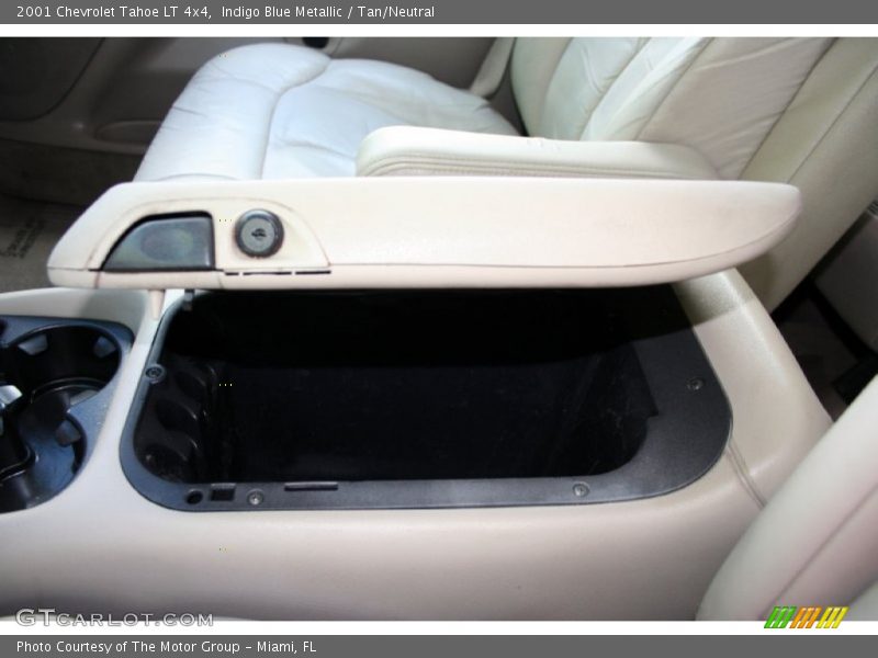 Indigo Blue Metallic / Tan/Neutral 2001 Chevrolet Tahoe LT 4x4