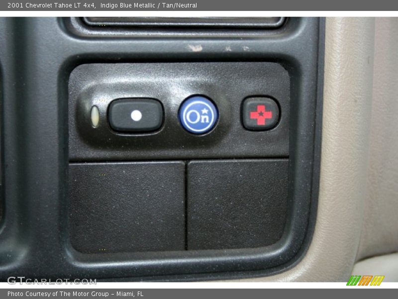 Indigo Blue Metallic / Tan/Neutral 2001 Chevrolet Tahoe LT 4x4