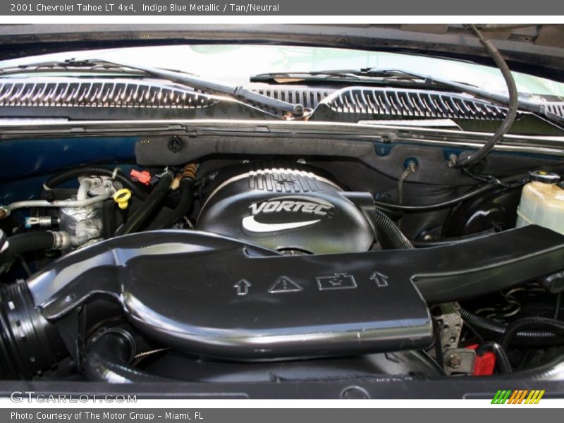 Indigo Blue Metallic / Tan/Neutral 2001 Chevrolet Tahoe LT 4x4