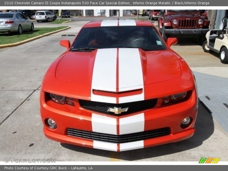  2010 Camaro SS Coupe Indianapolis 500 Pace Car Special Edition Inferno Orange Metallic