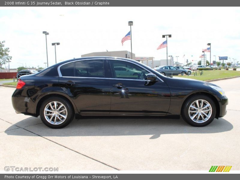Black Obsidian / Graphite 2008 Infiniti G 35 Journey Sedan