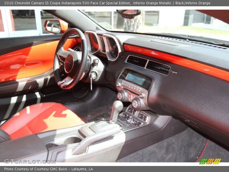 Inferno Orange Metallic / Black/Inferno Orange 2010 Chevrolet Camaro SS Coupe Indianapolis 500 Pace Car Special Edition