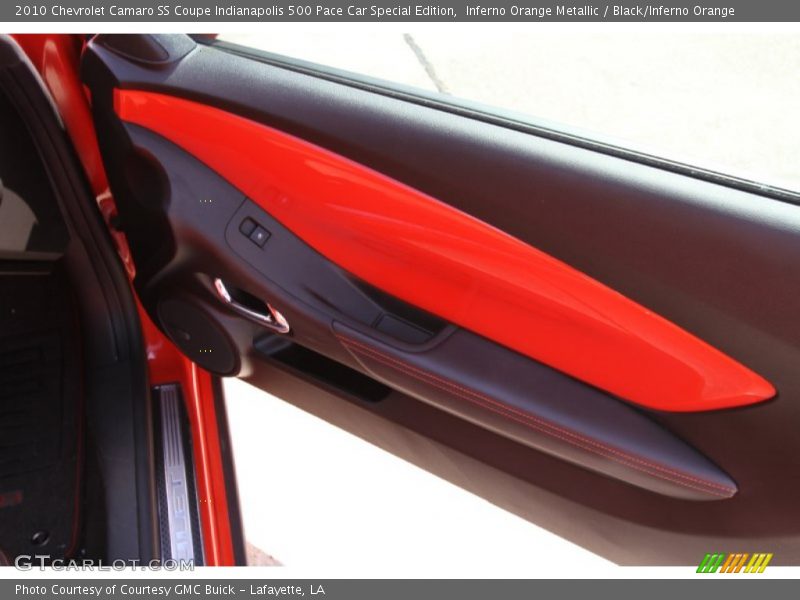Inferno Orange Metallic / Black/Inferno Orange 2010 Chevrolet Camaro SS Coupe Indianapolis 500 Pace Car Special Edition