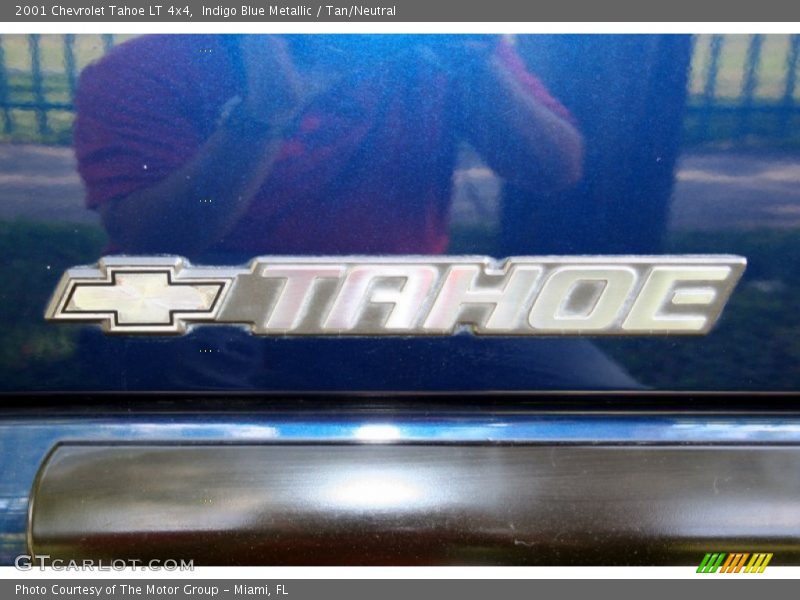 Indigo Blue Metallic / Tan/Neutral 2001 Chevrolet Tahoe LT 4x4