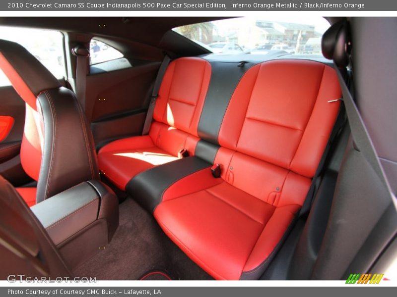  2010 Camaro SS Coupe Indianapolis 500 Pace Car Special Edition Black/Inferno Orange Interior
