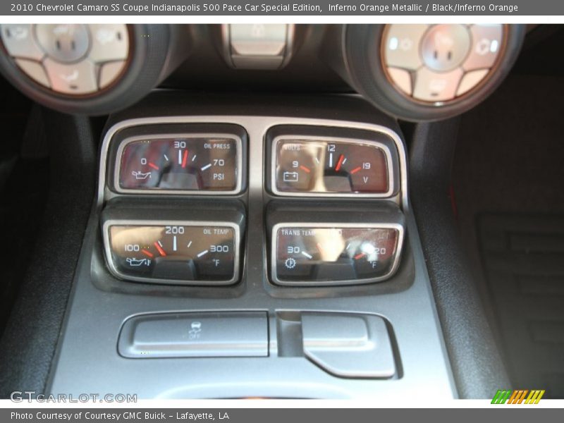  2010 Camaro SS Coupe Indianapolis 500 Pace Car Special Edition SS Coupe Indianapolis 500 Pace Car Special Edition Gauges