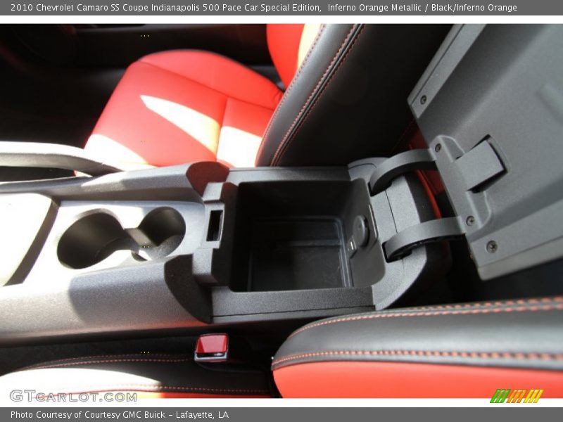 Inferno Orange Metallic / Black/Inferno Orange 2010 Chevrolet Camaro SS Coupe Indianapolis 500 Pace Car Special Edition