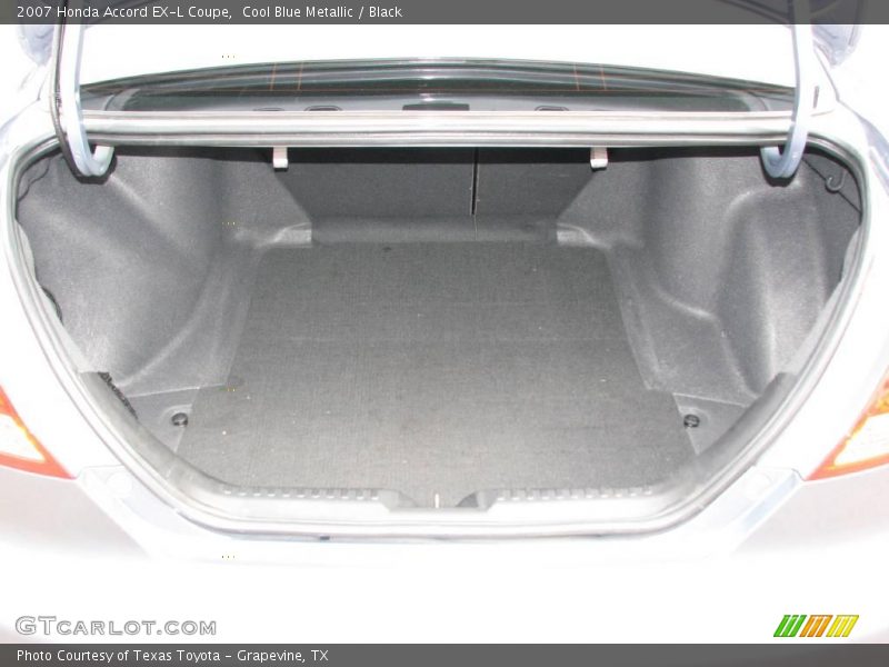 Cool Blue Metallic / Black 2007 Honda Accord EX-L Coupe