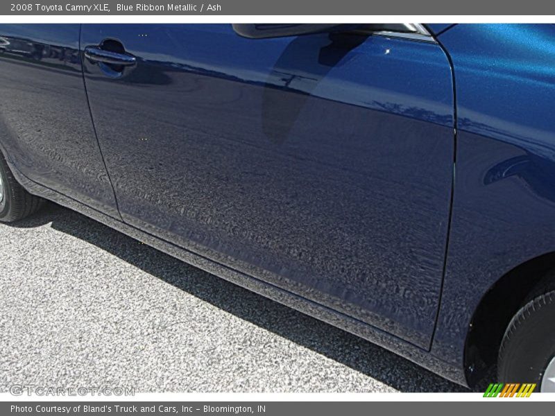 Blue Ribbon Metallic / Ash 2008 Toyota Camry XLE