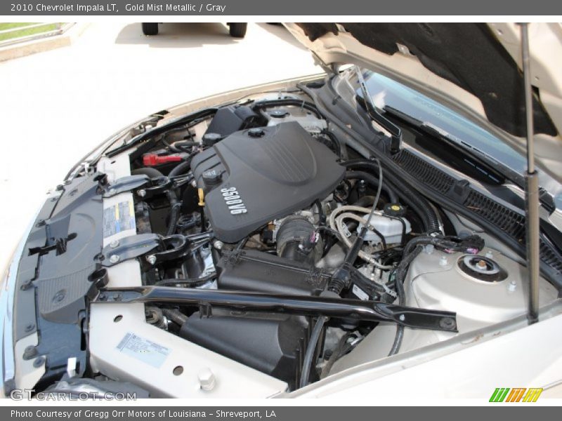 Gold Mist Metallic / Gray 2010 Chevrolet Impala LT