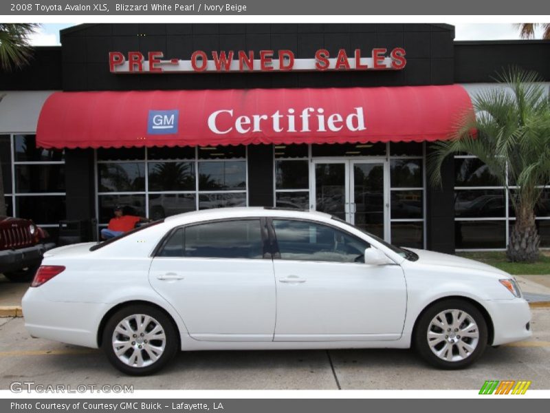 Blizzard White Pearl / Ivory Beige 2008 Toyota Avalon XLS