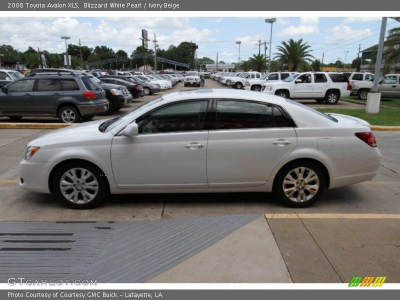 Blizzard White Pearl / Ivory Beige 2008 Toyota Avalon XLS