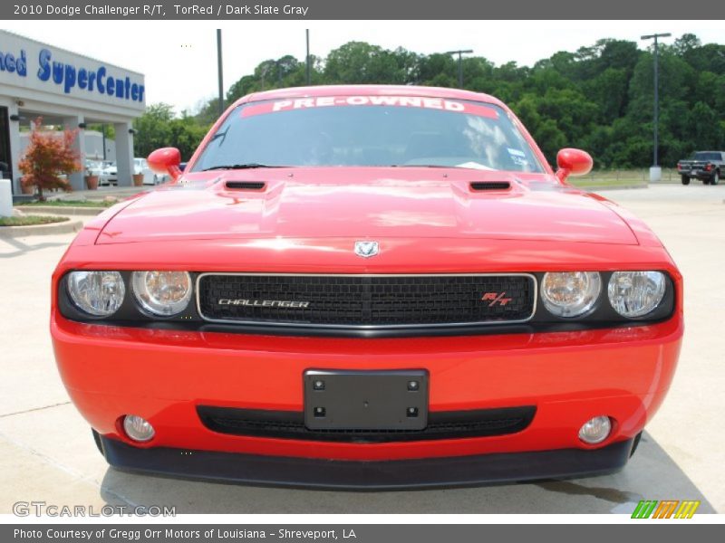 TorRed / Dark Slate Gray 2010 Dodge Challenger R/T
