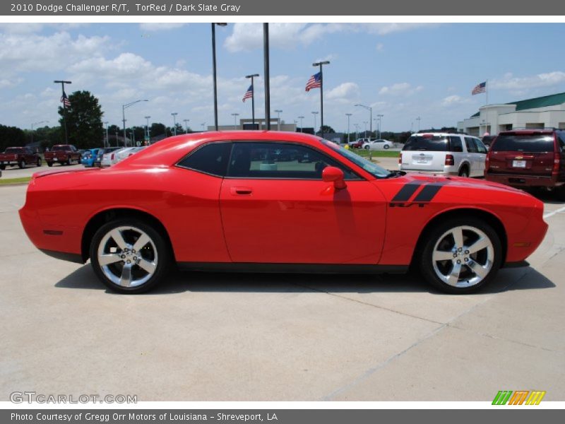 TorRed / Dark Slate Gray 2010 Dodge Challenger R/T