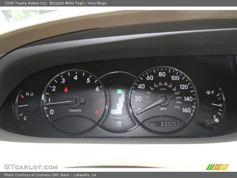 Blizzard White Pearl / Ivory Beige 2008 Toyota Avalon XLS