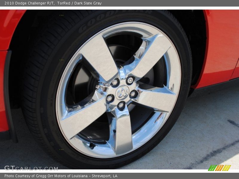 TorRed / Dark Slate Gray 2010 Dodge Challenger R/T