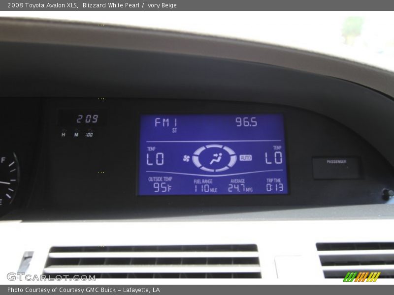 Blizzard White Pearl / Ivory Beige 2008 Toyota Avalon XLS