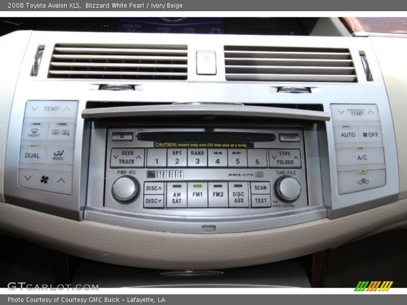 Blizzard White Pearl / Ivory Beige 2008 Toyota Avalon XLS
