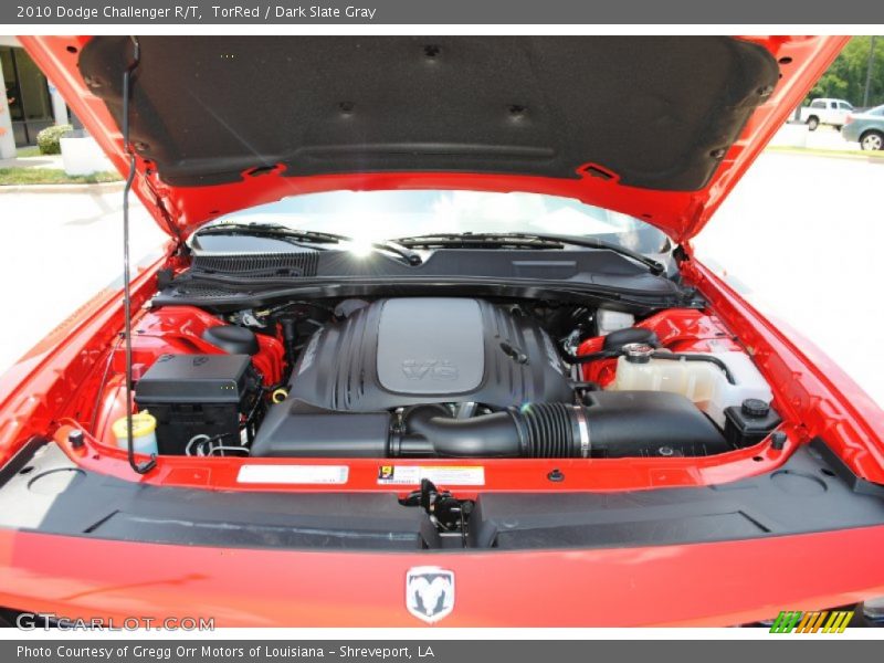 TorRed / Dark Slate Gray 2010 Dodge Challenger R/T