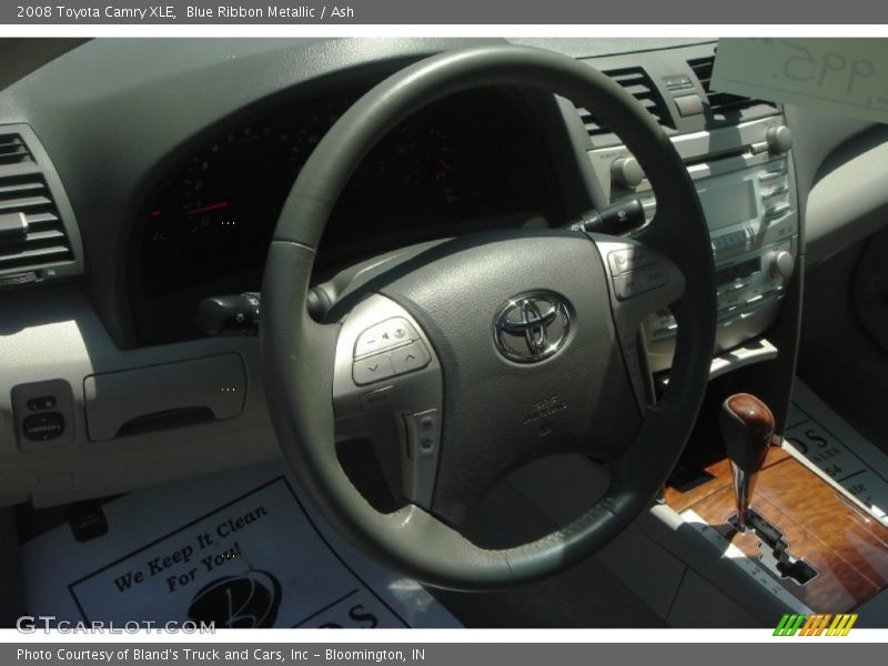 Blue Ribbon Metallic / Ash 2008 Toyota Camry XLE