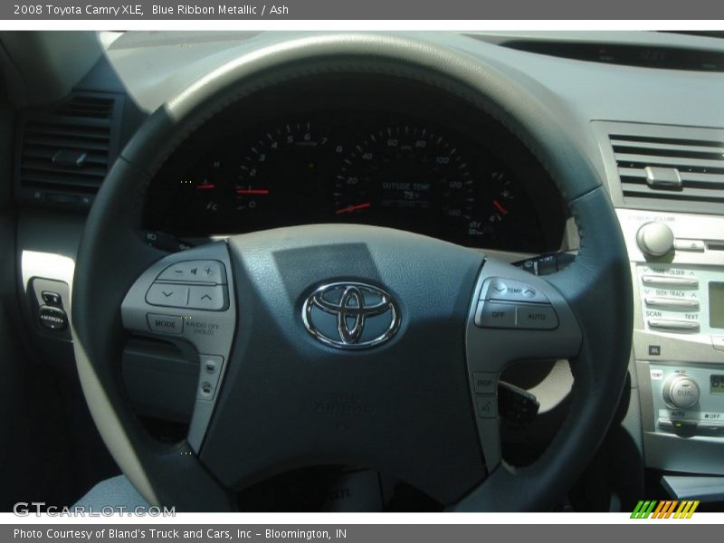 Blue Ribbon Metallic / Ash 2008 Toyota Camry XLE