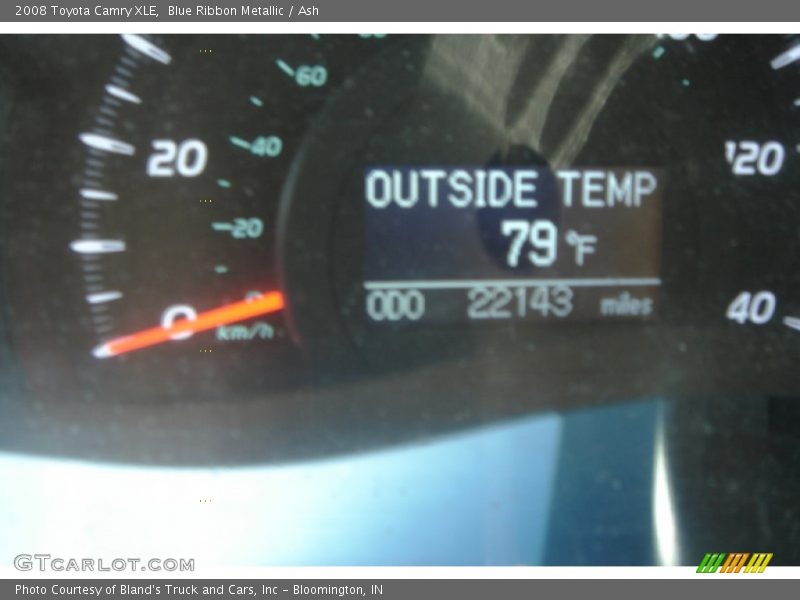 Blue Ribbon Metallic / Ash 2008 Toyota Camry XLE