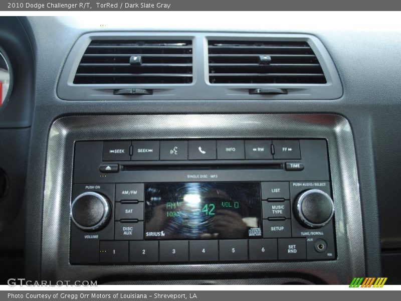 TorRed / Dark Slate Gray 2010 Dodge Challenger R/T
