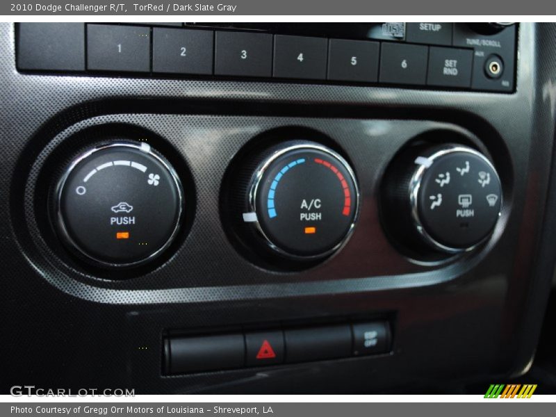 TorRed / Dark Slate Gray 2010 Dodge Challenger R/T