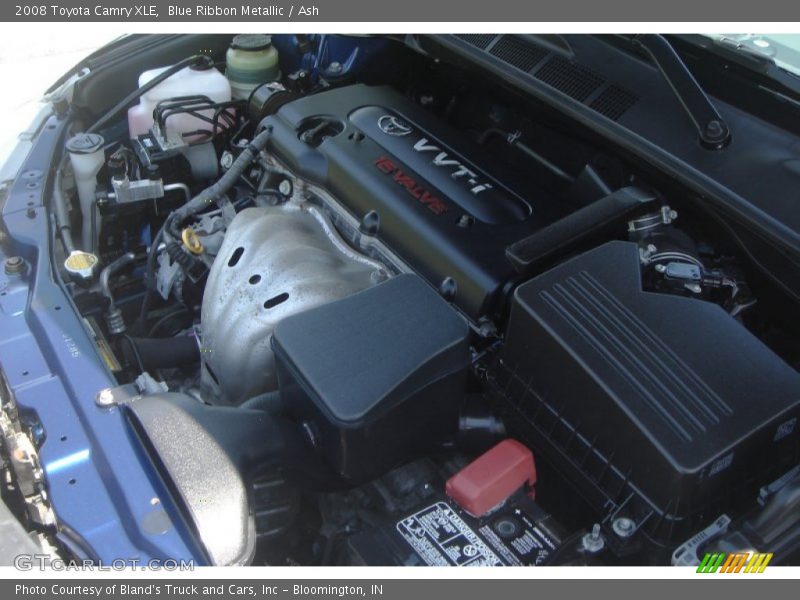 Blue Ribbon Metallic / Ash 2008 Toyota Camry XLE