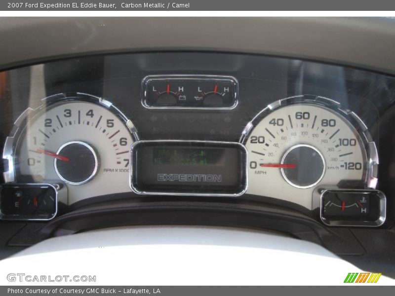 Carbon Metallic / Camel 2007 Ford Expedition EL Eddie Bauer