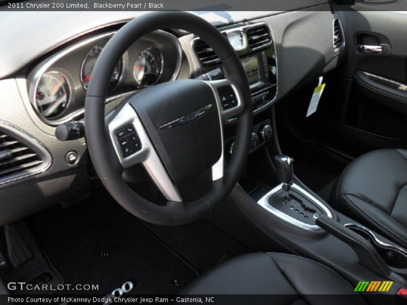  2011 200 Limited Black Interior