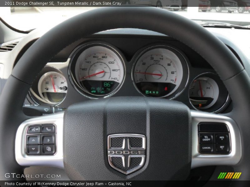 Tungsten Metallic / Dark Slate Gray 2011 Dodge Challenger SE