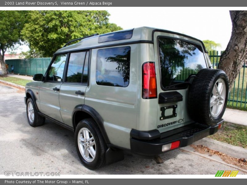 Vienna Green / Alpaca Beige 2003 Land Rover Discovery S