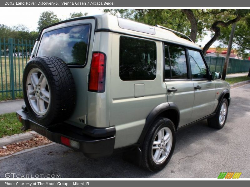 Vienna Green / Alpaca Beige 2003 Land Rover Discovery S