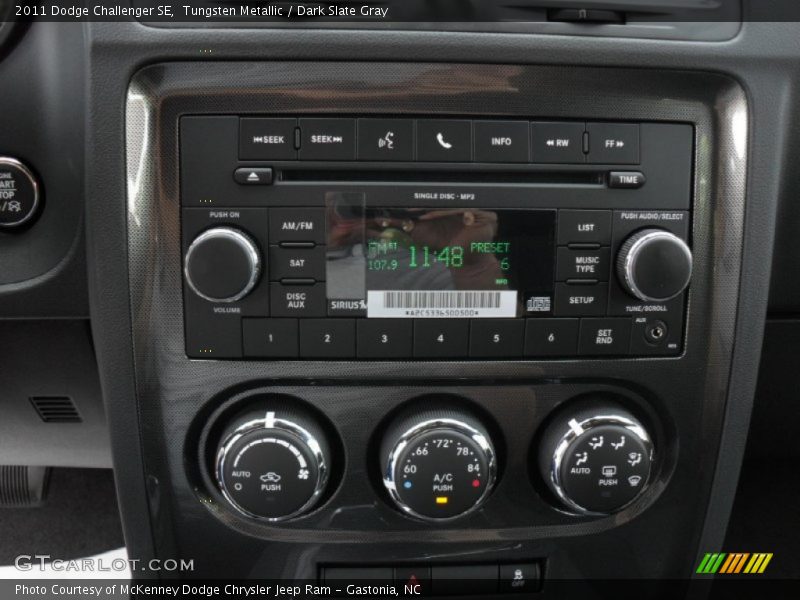 Tungsten Metallic / Dark Slate Gray 2011 Dodge Challenger SE