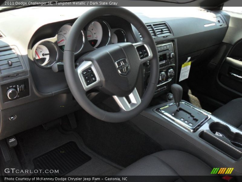 Tungsten Metallic / Dark Slate Gray 2011 Dodge Challenger SE