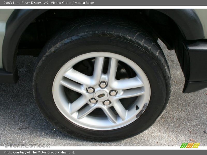 Vienna Green / Alpaca Beige 2003 Land Rover Discovery S