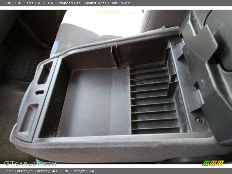 Summit White / Dark Pewter 2003 GMC Sierra 2500HD SLE Extended Cab