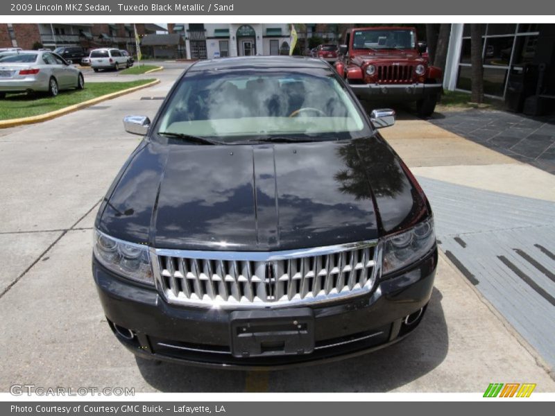 Tuxedo Black Metallic / Sand 2009 Lincoln MKZ Sedan