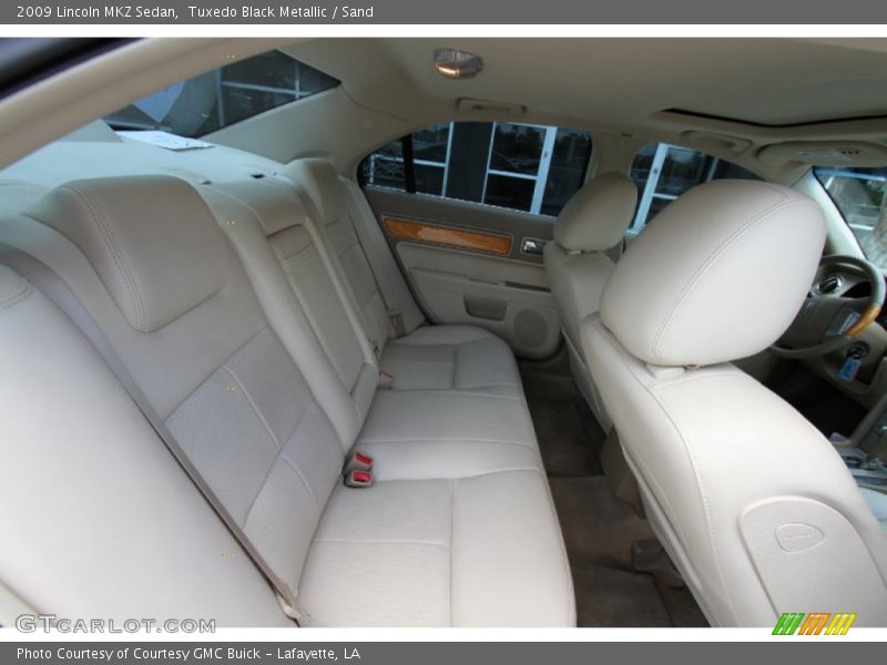 Tuxedo Black Metallic / Sand 2009 Lincoln MKZ Sedan