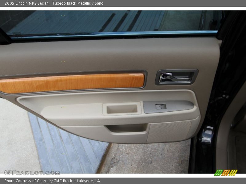 Tuxedo Black Metallic / Sand 2009 Lincoln MKZ Sedan