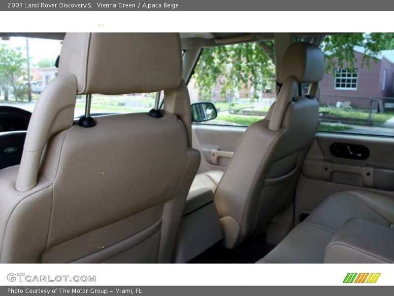 Vienna Green / Alpaca Beige 2003 Land Rover Discovery S
