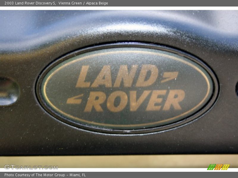 Vienna Green / Alpaca Beige 2003 Land Rover Discovery S