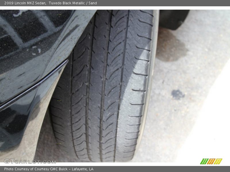 Tuxedo Black Metallic / Sand 2009 Lincoln MKZ Sedan