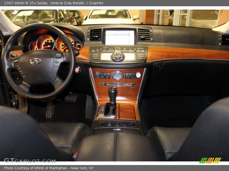 Umbria Gray Metallic / Graphite 2007 Infiniti M 35x Sedan