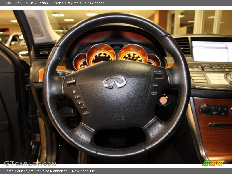 Umbria Gray Metallic / Graphite 2007 Infiniti M 35x Sedan