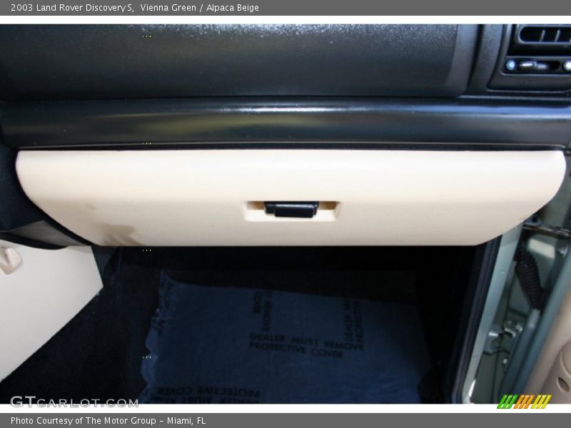 Vienna Green / Alpaca Beige 2003 Land Rover Discovery S